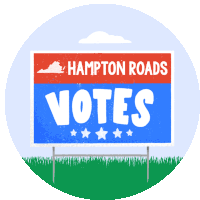 Vote Democrat Sticker - Vote Democrat Virginia Stickers