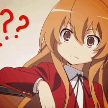 Anime Girl GIF - Anime Girl Question Mark GIFs