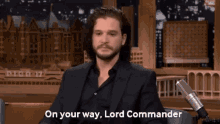 On Your Way Lord Commander GIF - On Your Way Lord Commander Game Of Thrones GIFs