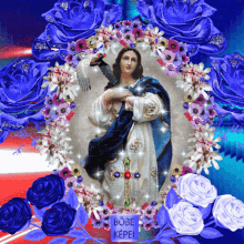Szentek Jézusáldás Ima Bird GIF - Szentek Jézusáldás Ima Bird Mama Mary GIFs