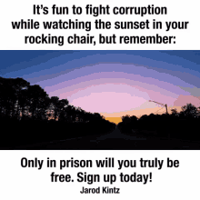 Sunset Absurd GIF - Sunset Absurd Only In Prison Will You Be Free GIFs