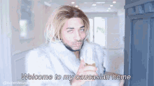 Welcome To My Caucasian Home GIF - Caucasian Home Joanne The Scammer GIFs