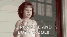 Girls Rule Boys Drool GIF - Girls Rule Boys Drool Darla GIFs