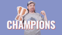 Stickergiant Champions GIF - Stickergiant Champions We Are The Champions GIFs