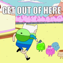 Finn Adventure Time GIF - Finn Adventure Time Get Out Of Here GIFs