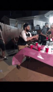 Beer Pong Dancing GIF - Beer Pong Dancing Excited GIFs