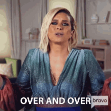 Over And Over Real Housewives Of Potomac GIF - Over And Over Real Housewives Of Potomac Over And Over Again GIFs