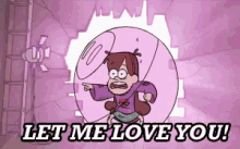 Gravity Falls Mabel GIF - Gravity Falls Mabel Let Me Love You GIFs