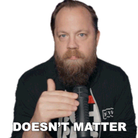 Doesnt Matter Ryan Bruce Sticker - Doesnt Matter Ryan Bruce Fluff Stickers