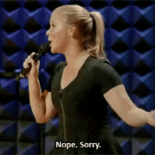 Not Into It GIF - Nope Sorry Amy Schumer GIFs