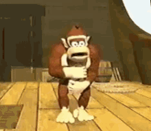 Donkey Kong Lets Fight GIF - Donkey Kong Lets Fight Sweet Sweet Victory GIFs