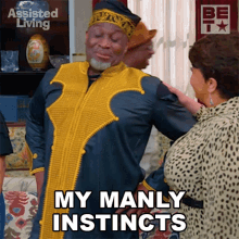 My Manly Instincts Kicked In Efe Omowale GIF - My Manly Instincts Kicked In Efe Omowale Cora GIFs