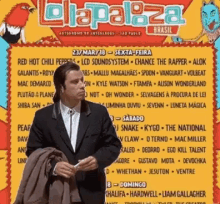 Quando Me Perguntam Se Vou Ao Lolla / Não Tenho Dinheiro / John Travolta / Lollapalooza Brasil GIF - Lollapalooza Brasil Lolla John Travolta GIFs