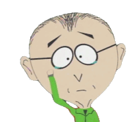 Crying Mr Mackey Sticker - Crying Mr Mackey South Park Stickers