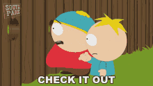 Check It Out Eric Cartman GIF - Check It Out Eric Cartman Butters Stotch GIFs