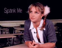 Britney Spears School Girl GIF - Britney Spears School Girl Little Brat GIFs