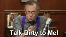 Larry King Lays It Down GIF - Larry King Talk Dirty GIFs