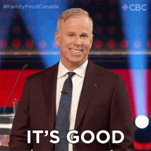 Its Good Gerry Dee GIF - Its Good Gerry Dee Family Feud Canada GIFs