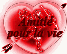 Amitie Pour La Vie Friendship For Life GIF - Amitie Pour La Vie Friendship For Life Heart GIFs