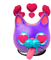 Aww Love Sticker - Aww Love Cats Stickers