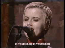 In Your Head Dolores Oriordan GIF - In Your Head Dolores Oriordan GIFs