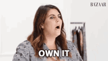 Own It Be Confident GIF - Own It Be Confident Advice GIFs