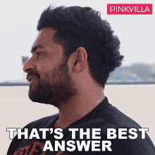 Thats The Best Answer Varun Taj GIF - Thats The Best Answer Varun Taj Pinkvilla GIFs