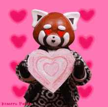 Komoru Panda I Love You GIF - Komoru Panda I Love You I Love U GIFs