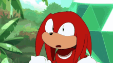 Sonic Mania Knuckles GIF - Sonic Mania Knuckles Confused GIFs