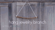 Organic Jewelry Branch GIF - Jewelryholder Branch Natural GIFs