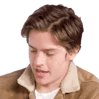 Laughing Dylan Sprouse Sticker - Laughing Dylan Sprouse Harpers Bazaar Stickers