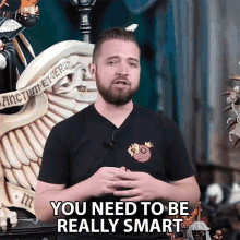 You Need To Be Really Smart Bricky GIF - You Need To Be Really Smart Bricky Be Smart About It GIFs