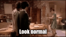 The It Crowd Look Normal GIF - The It Crowd Look Normal GIFs