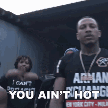 You Aint Hot Trouble GIF - You Aint Hot Trouble Ready Song GIFs