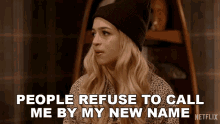 People Refuse To Call Me By My New Name Cj GIF - People Refuse To Call Me By My New Name Cj Josie Totah GIFs