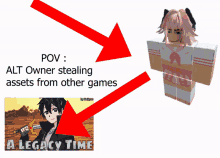Alt Owner Stealing Assets From Other Games Be Like A Legacy Time GIF - Alt Owner Stealing Assets From Other Games Be Like A Legacy Time Roblox GIFs