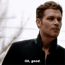 The Originals Klaus Mikaelson GIF - The Originals Klaus Mikaelson Oh Good GIFs
