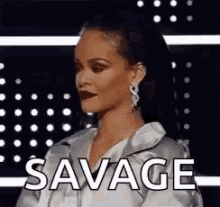Rihanna Savage GIF - Rihanna Savage Wait GIFs