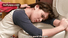 O Had The Worst Thought..Gif GIF - O Had The Worst Thought. The Edge-of-seventeen Q GIFs