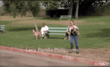 Lana Parrilla Running Away GIF - Lana Parrilla Running Away Lana Parrilla Spiders GIFs