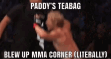 mma corner paddy the baddy paddy pimblett paddy teabag tea bag
