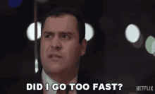 Did I Go Too Fast Michael GIF - Did I Go Too Fast Michael Love On The Spectrum GIFs