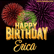 Happy Birthday Erica GIF - Happy Birthday Erica Greeting GIFs
