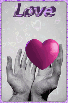 Romantic Heart GIF - Romantic Heart Hand GIFs