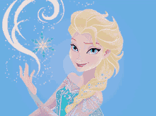 Elsa De Frozen Snow GIF - Elsa De Frozen Elsa Snow GIFs