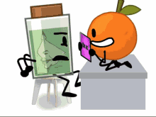 watch it orager troc hes orange hes got a lot of friends they live together on the fruit stand orange