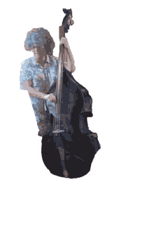 playing the cello happily playing cello old lady making music old lady blues