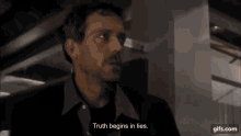 House Md Truth GIF - House Md Truth Everybody Lies GIFs