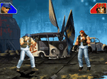 Kof King Of Fighters GIF - Kof King Of Fighters Clark GIFs