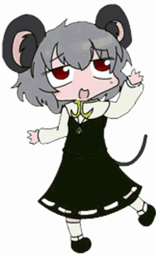 anime mouse ears dance
